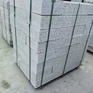 江苏 芙蓉白火烧两面路沿石