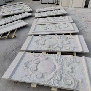 江苏 芝麻白干挂雕花板