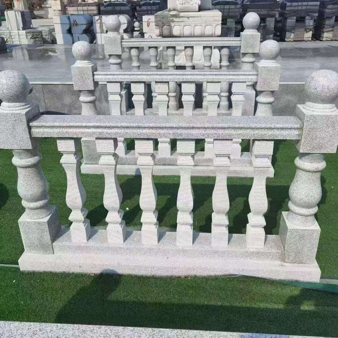 江苏 别墅石材栏杆特写