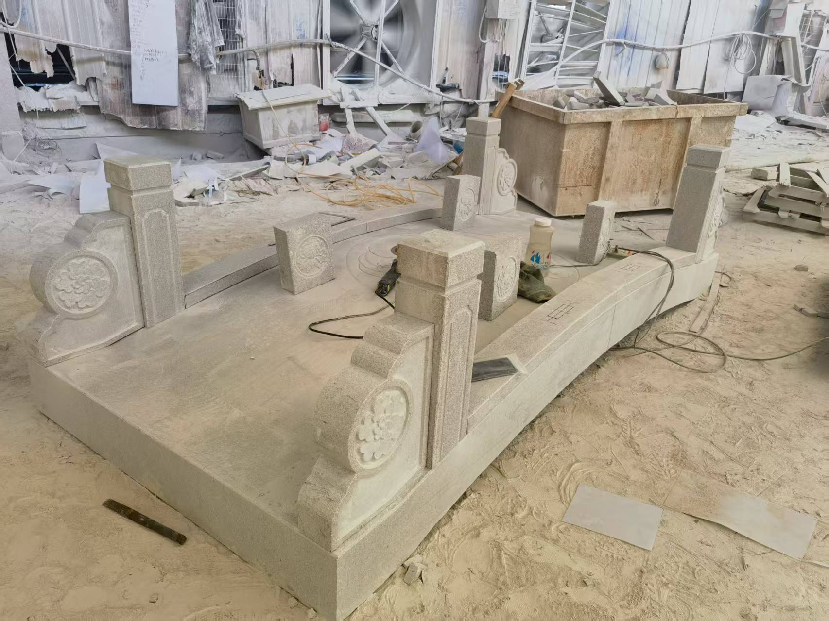 江苏 芝麻灰火烧面石桥-拼装